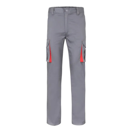 PANTALONI STRETCH BICOLORE